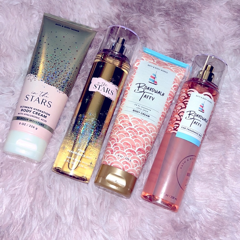 Bath and Body Works bundle! IN THE STARS & BOARDWALK TAFFY!